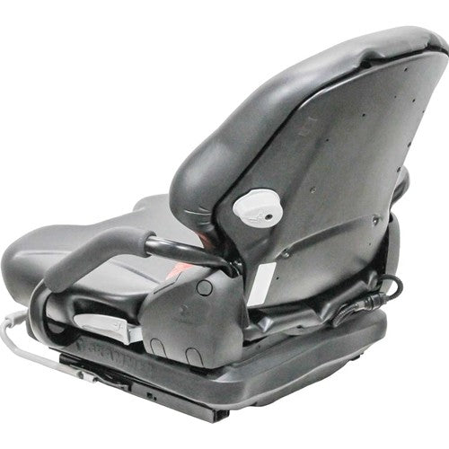 Toyota 7F-8F-THDC Series Forklift Replacement Seat & Mechanical Suspension - Fits Various Models - Black Vinyl