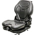 Gehl Skid Steer Replacement Seat & Mechanical Suspension - Fits Various Models - Black Vinyl