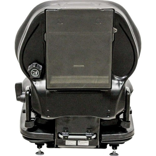 Gehl Skid Steer Seat & Mechanical Suspension - Fits Various Models - Black Vinyl