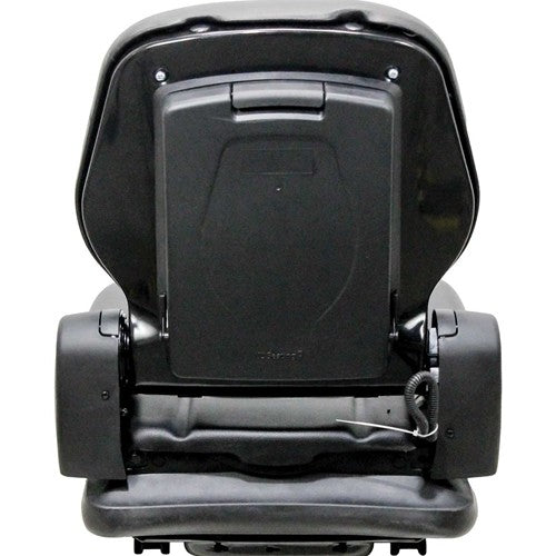 Cub Cadet S6031 & S7237 Lawn Mower Seat & Mechanical Suspension - Black Vinyl