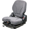 Case 1150H & 1150K Dozer Replacement Seat & Mechanical Suspension - Black/Gray Cloth