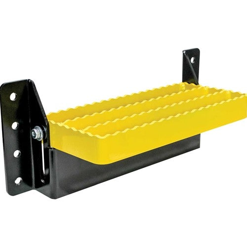 Universal Fit Flip-Up Step - Yellow & Black