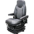 Case G Series Wheel Loader Replacement Seat & Air Suspension - Fits Various Models - Gray/Black Vinyl