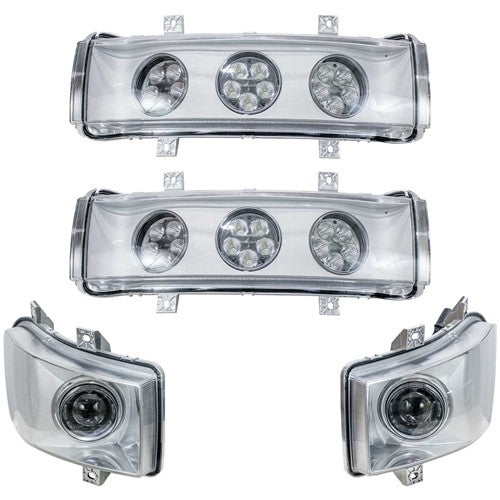 Case IH Steiger (Quadtrac) Series Tractor Replacement LED Front Hood Light Kit