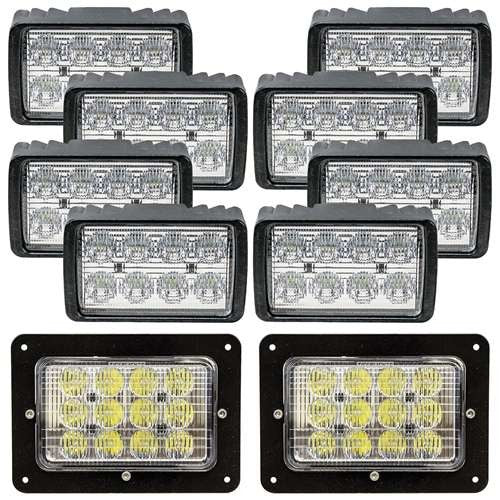 Case IH 9100-9300 Series/Steiger Tractor Complete Replacement LED Light Kit