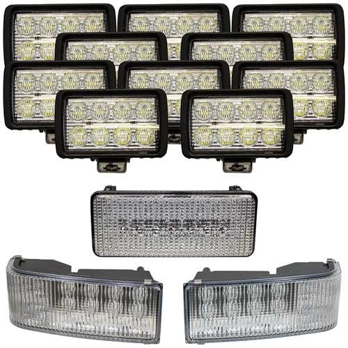Case IH STX/Steiger Series Tractor Complete Replacement LED Light Kit