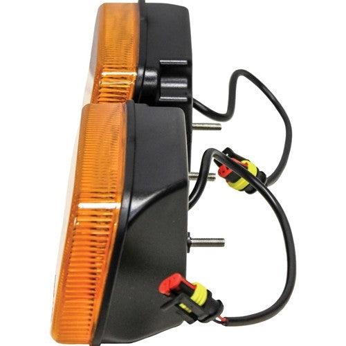 Ford-New Holland 70 Genesis Series Replacement LED Amber Cab Corner Light Kit