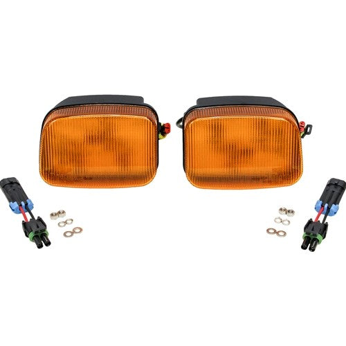 Ford-New Holland 70 Genesis Series Replacement LED Amber Cab Corner Light Kit