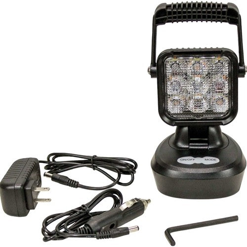 Rechargeable LED Flashing Amber Work Light