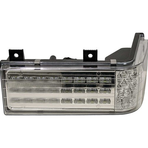 Ford-New Holland 70 Genesis Series Tractor Replacement LED Left-Hand Wraparound Hood Light (Hi/Lo)