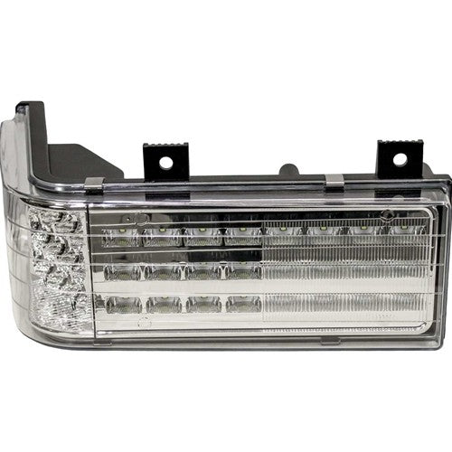 Ford-New Holland 70 Genesis Series Tractor LED Right-Hand Wraparound Hood Light (Hi/Lo)