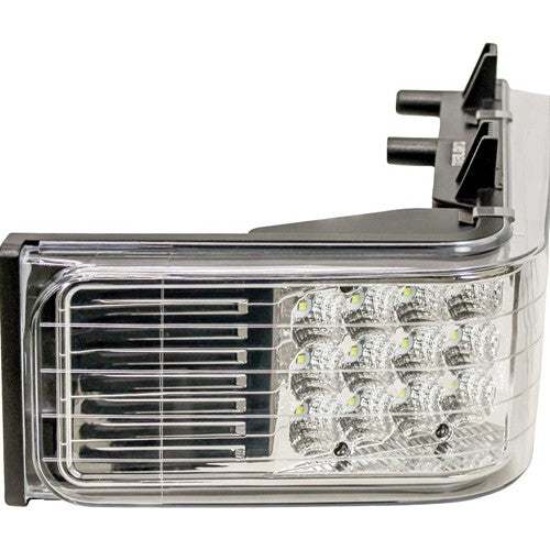 Ford-New Holland 70 Genesis Series Tractor Replacement LED Right-Hand Wraparound Hood Light (Hi/Lo)