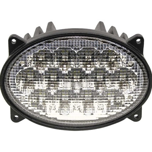 Case IH 5088-9230 Combine/John Deere 8020-9030(T) Replacement LED Oval Cab/Hood Light (Hi/Lo)