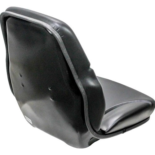 Bobcat Skid Steer Sears Replacement Bucket Seat - Fits Various Models - Black Vinyl