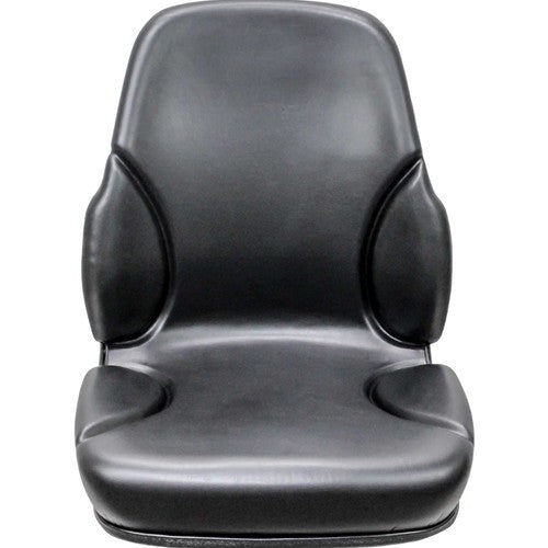 Bobcat Skid Steer Sears Replacement Bucket Seat - Fits Various Models - Black Vinyl