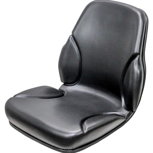 Case Forklift Sears Replacement Bucket Seat - Fits Various Models - Black Vinyl