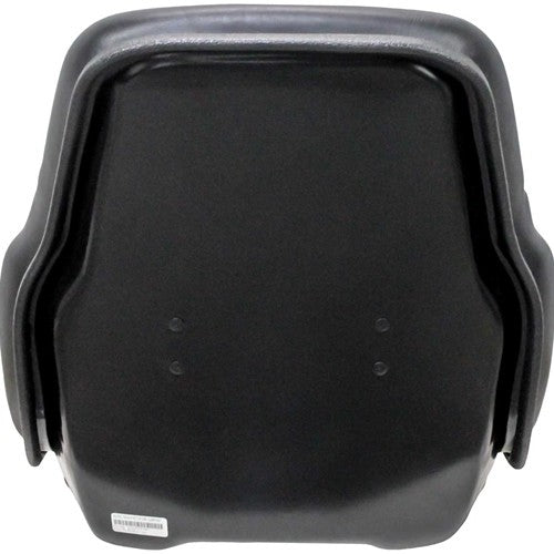 Case IH Tractor Sears Bucket Seat - Fits Various Models - Black Vinyl