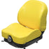 Dixon Lawn Mower Replacement Seat & Mechanical Suspension - Fits Various Models - Yellow Vinyl