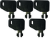 #88 Volvo Excavator Replacement Key *5 Pack*