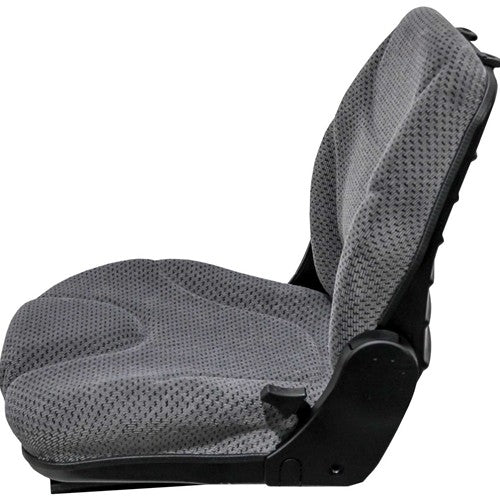 Case Dozer Replacement Seat Assembly - Fits Various Models - Gray Cloth