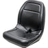 Bobcat E26 Mini Excavator Replacement Bucket Seat - Black Vinyl