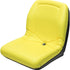 AGCO Lawn Mower Replacement Bucket Seat - Fits Various Models - Yellow Vinyl