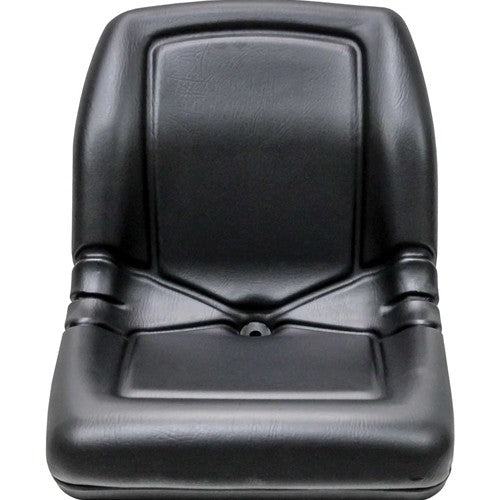 AGCO Lawn Mower Replacement Bucket Seat - Fits Various Models - Black Vinyl