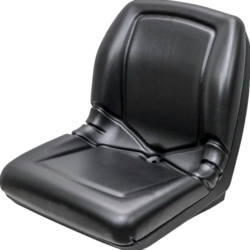 Allis Chalmers 130 24hp Lawn Mower Replacement Bucket Seat - Black Vinyl