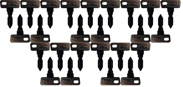 #83 Club Car Golf Cart Replacement Key *25 Pack*