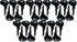 #90 K80 Aichi & Clark Replacement Key *25 Pack*