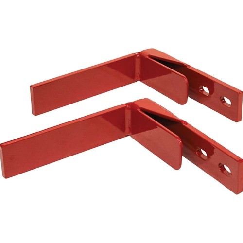 Mounting Brackets (Pair) - Red