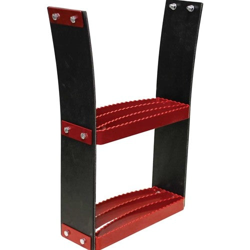 Universal 2-Step Bolt-On Flex Step - Red