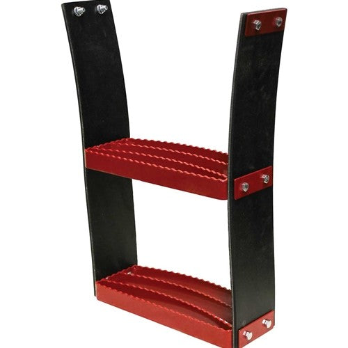 Universal 2-Step Bolt-On Flex Step - Red