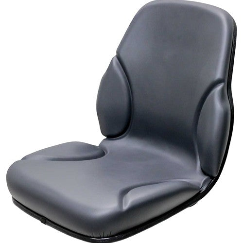 Bobcat Skid Steer Sears Replacement Bucket Seat - Fits Various Models - Gray Vinyl