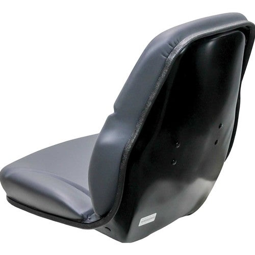 Bobcat Skid Steer Sears Replacement Bucket Seat - Fits Various Models - Gray Vinyl