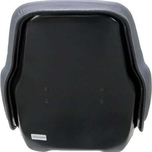 Bobcat Skid Steer Sears Replacement Bucket Seat - Fits Various Models - Gray Vinyl