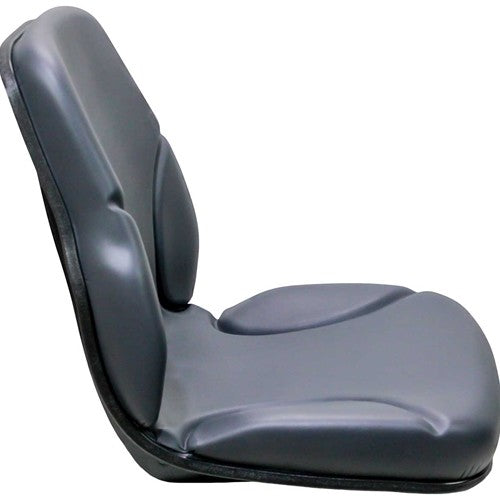 Bobcat Skid Steer Sears Replacement Bucket Seat - Fits Various Models - Gray Vinyl