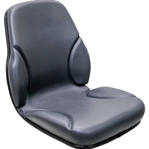 Bobcat Skid Steer Sears Replacement Bucket Seat - Fits Various Models - Gray Vinyl