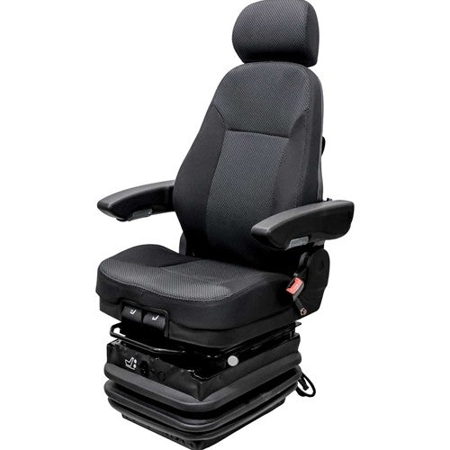 Multiple Application Seat & Air Suspension - Black Cloth