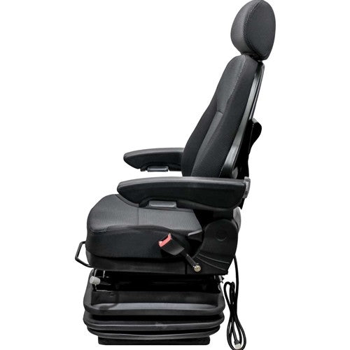 Multiple Application Seat & Air Suspension - Black Cloth