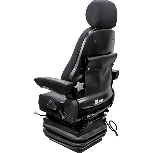 Multiple Application Seat & Air Suspension - Black Cloth