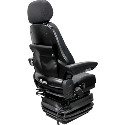 Multiple Application Seat & Air Suspension - Black Cloth