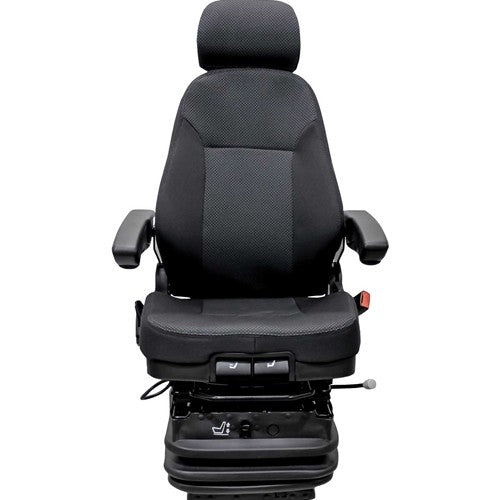 Multiple Application Seat & Air Suspension - Black Cloth