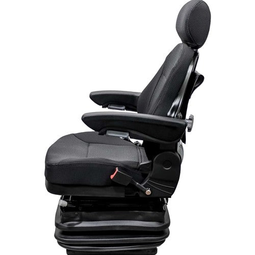 Multiple Application Seat & Air Suspension - Black Cloth