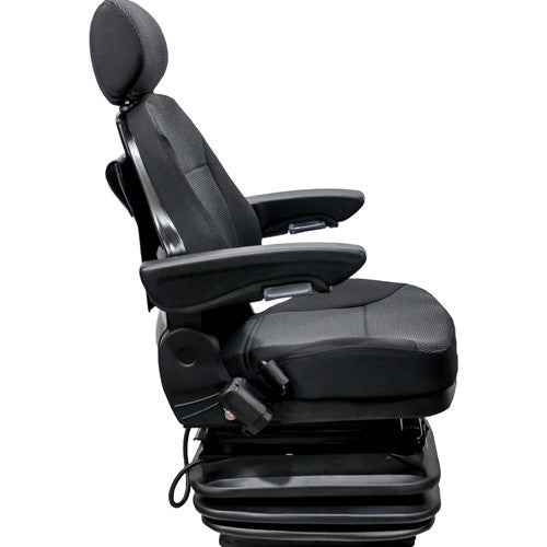 Multiple Application Seat & Air Suspension - Black Cloth