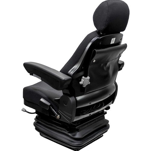 Multiple Application Seat & Mechanical Suspension - Black Cloth