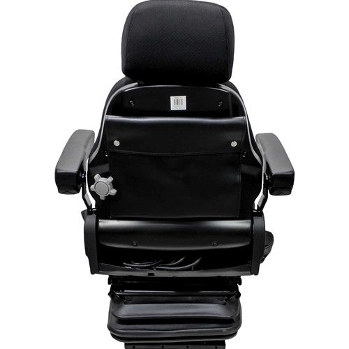 Multiple Application Seat & Mechanical Suspension - Black Cloth