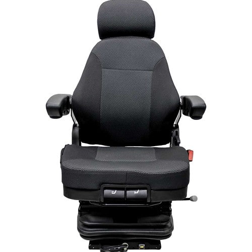 Multiple Application Seat & Mechanical Suspension - Black Cloth