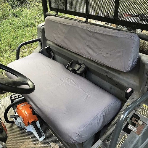 Kubota RTV 900-1100-1140 (2008-2013) Replacement Seat & Backrest Cover Kit - Gray Cloth