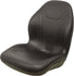 JCB Forklift Replacement Bucket Seat (Full Pattern) - Fits Various Models - Black Vinyl